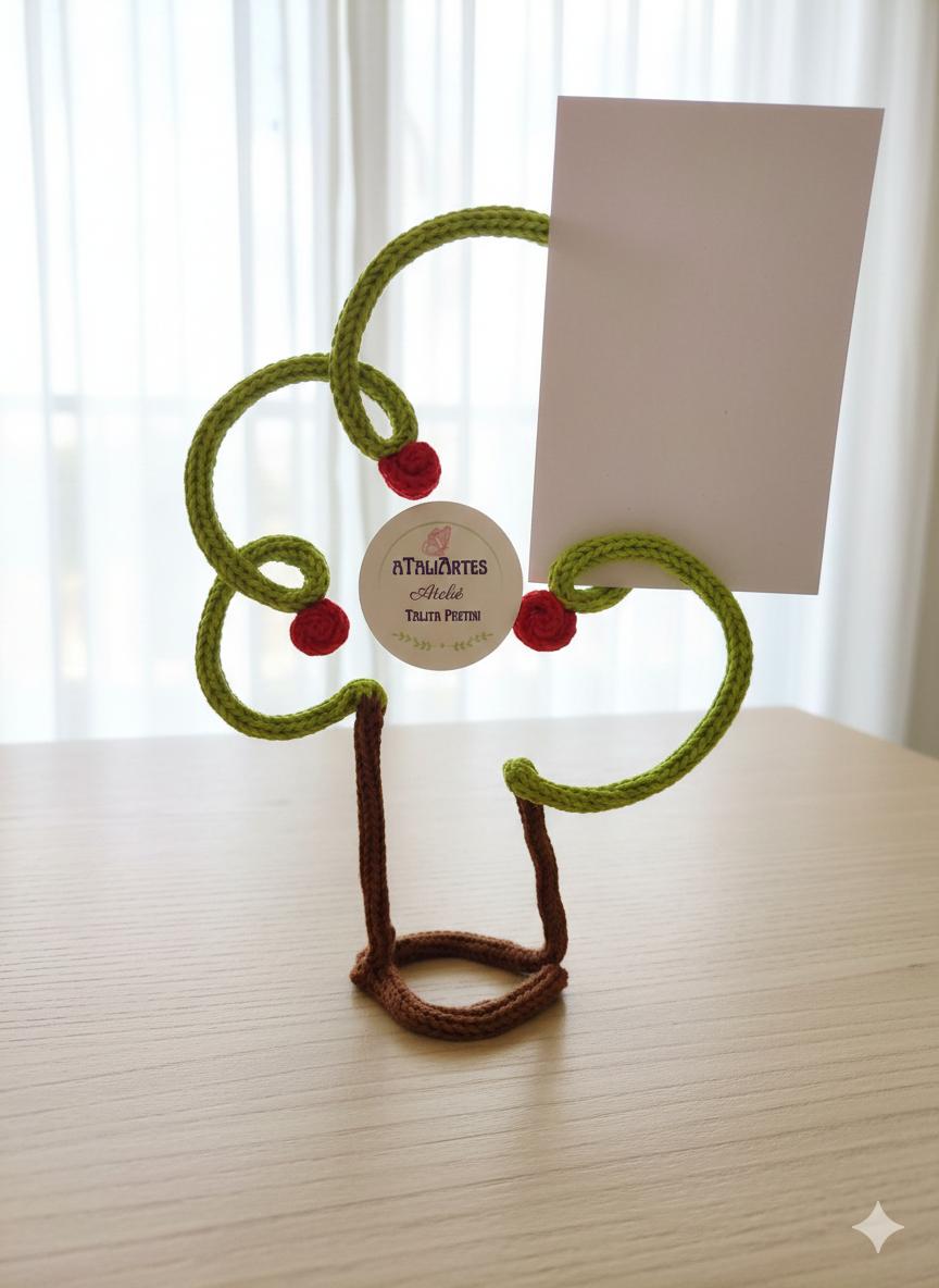 10 Unidades Arvore Centro de mesa personalizado tricotin