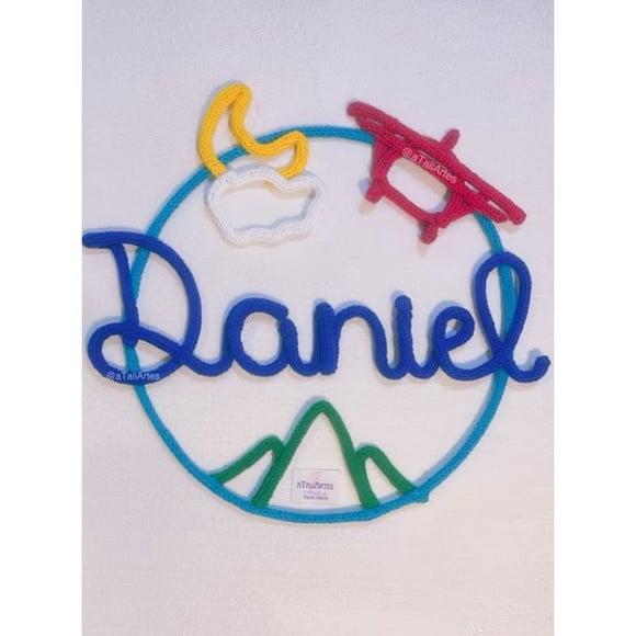 Porta Maternidade Montanha Personalizada em Tricotin