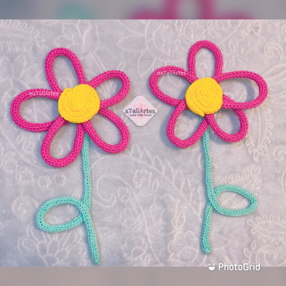 Flor Decorativa personalizada - Unitário