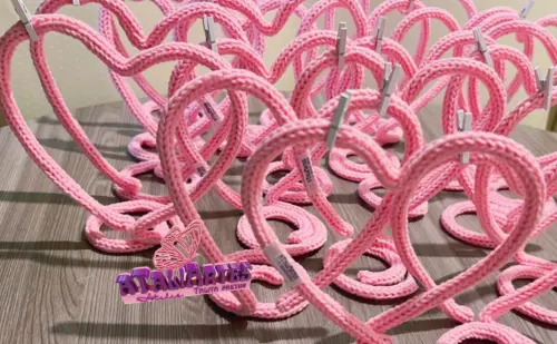 10 unidades Coração centro de mesa e porta retrato de tricotin