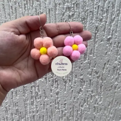 25 Unidades Lembrancinha Chaveiro de Florzinha