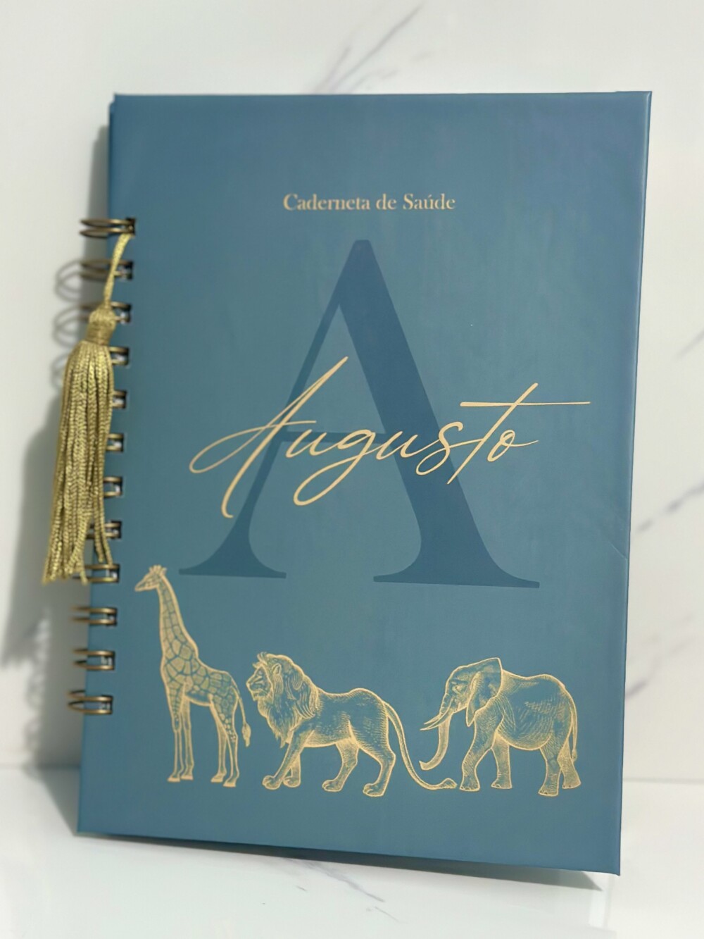 Caderneta de Saúde Personalizada A5 | Capa Dura com Laminação 