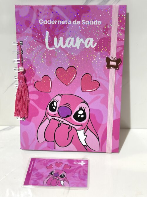 Kit Caderneta de Saúde Personalizada | Miolo Original do SUS + Cartão SUS Personalizado Todos temas personalizável