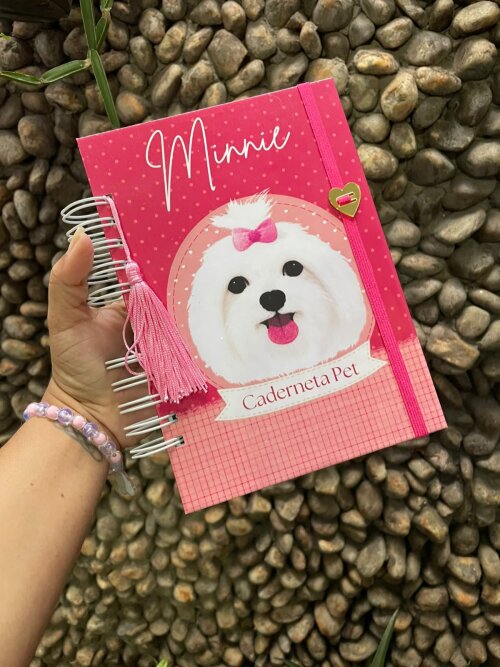 Caderneta Pet Personalizada