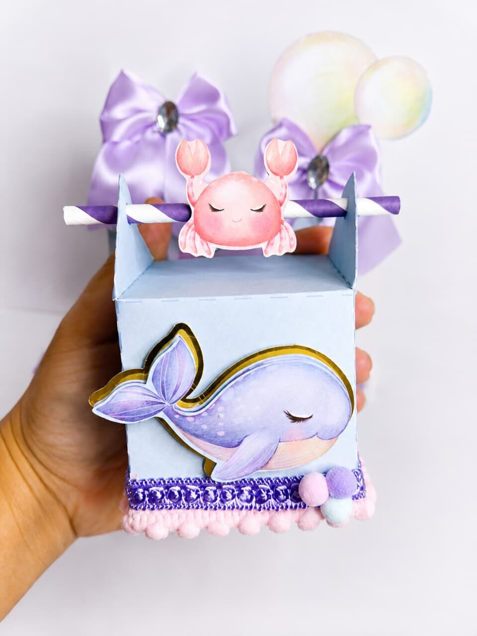 Kit luxo 3D/ Tema Fundo do mar