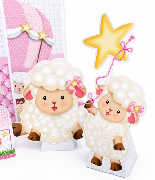 Kit Personalizado – Só um Bolinho | Tema Ovelhinha