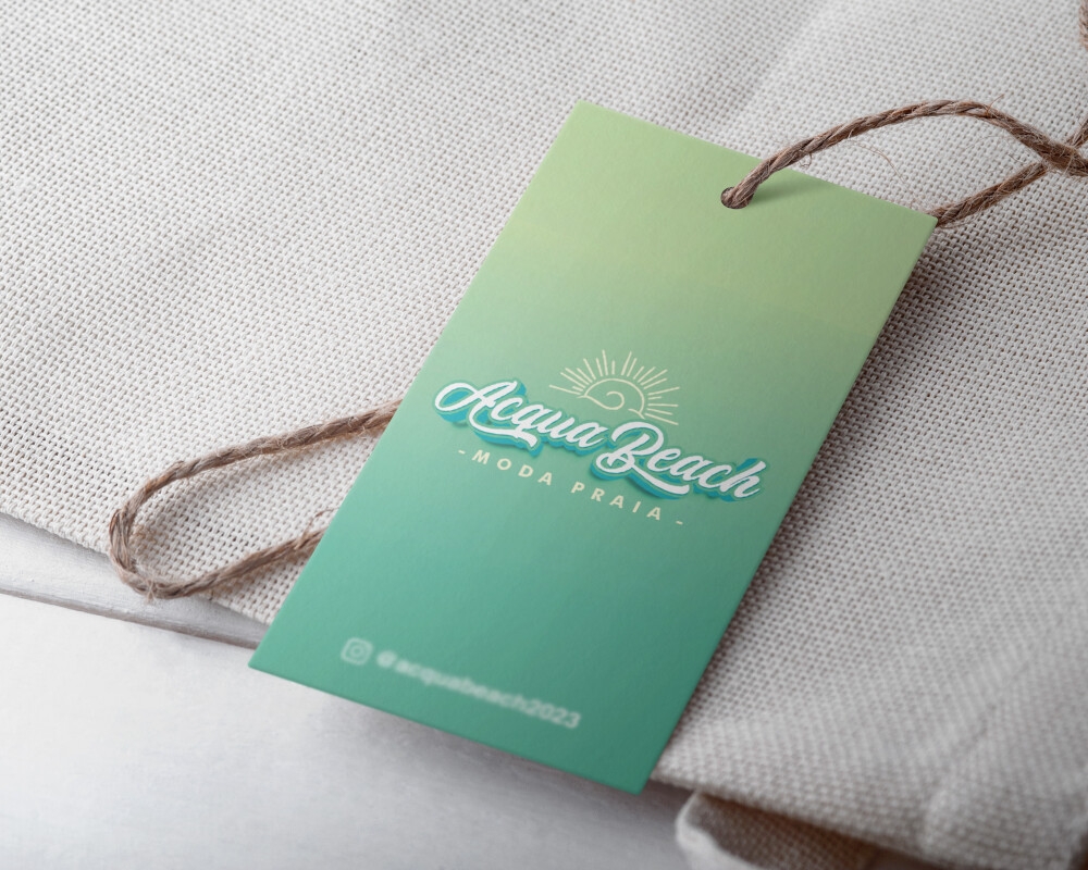 1.000 Tags Personalizadas para roupas, Lingeries, Brindes