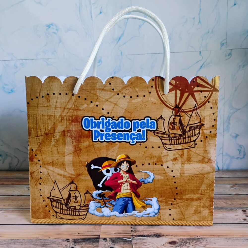 Sacolinhas One Piece Pegue e Monte (Kit c/ 10)