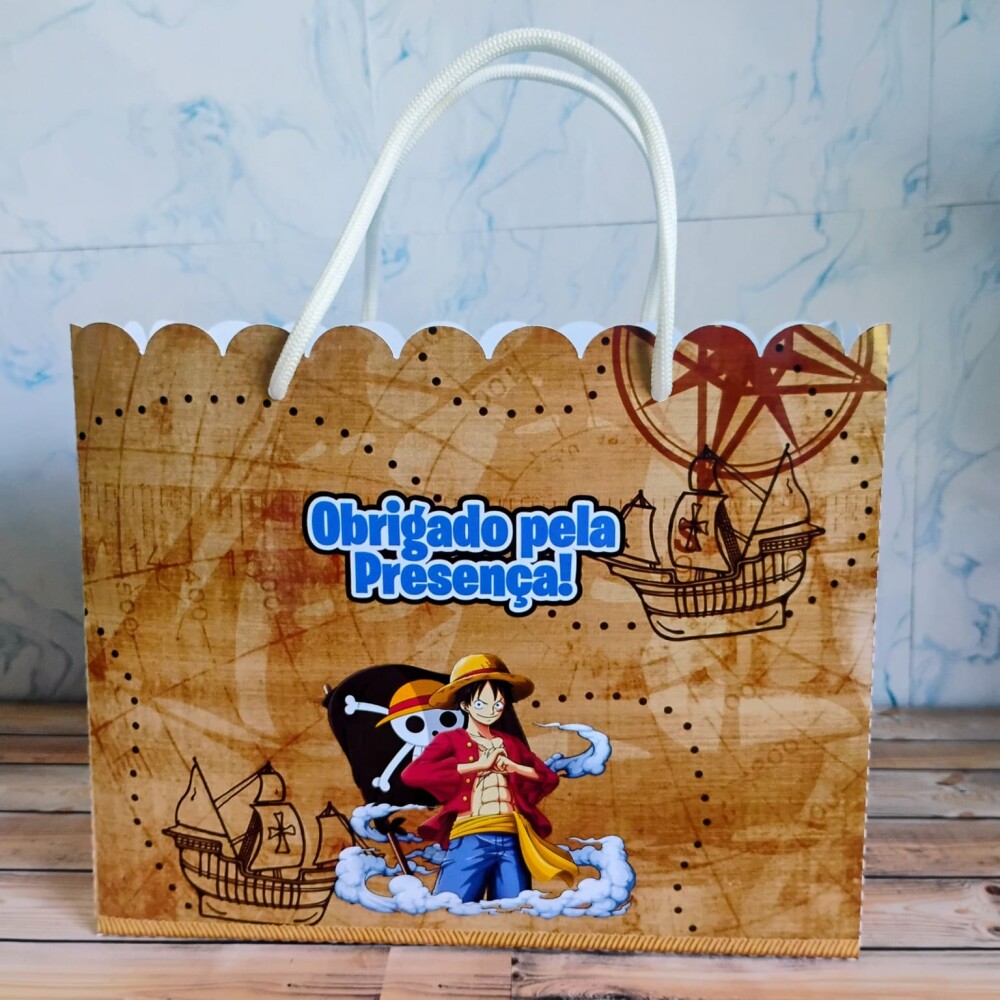 Sacolinhas One Piece Pegue e Monte (Kit c/ 10)