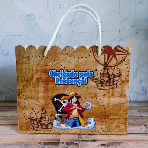 Sacolinhas Lembrancinha One Piece - Pegue E Monte
