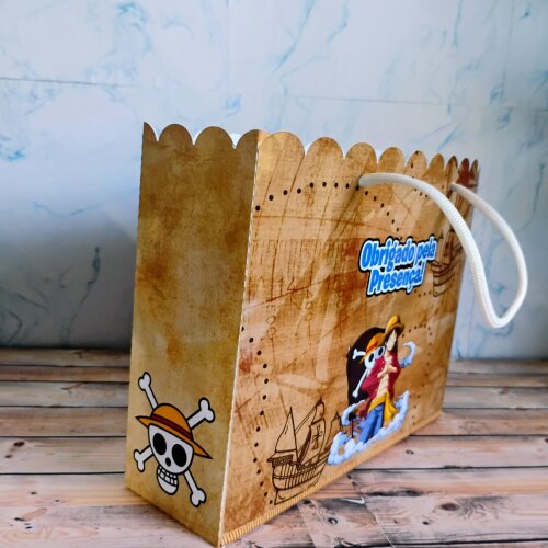 Sacolinhas One Piece Pegue e Monte (Kit c/ 10)