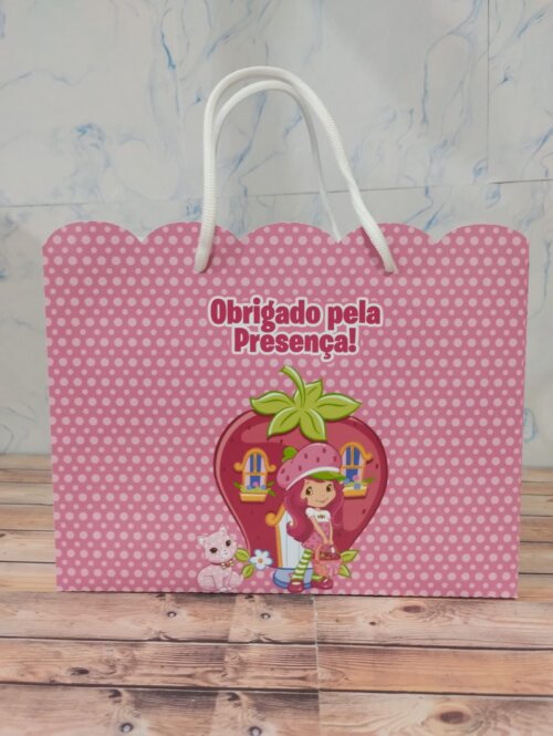 Sacolinha Surpresa Lembrancinha Festa Moranguinho