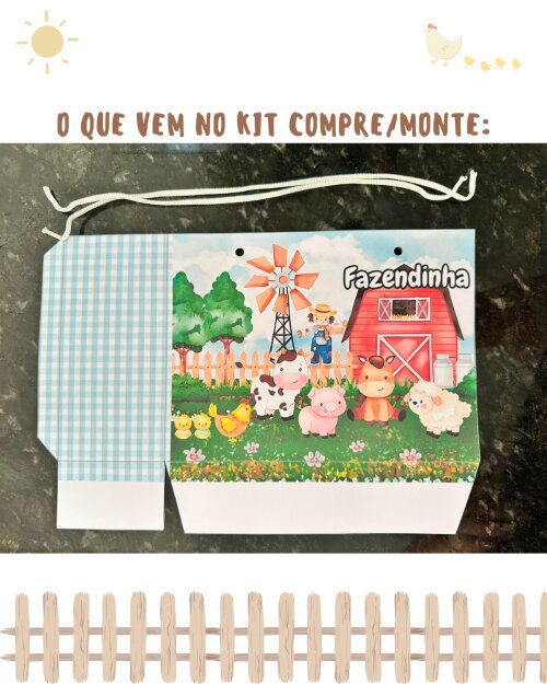 SACOLINHA  PEGUE MONTE - DIVERSOS TEMAS
