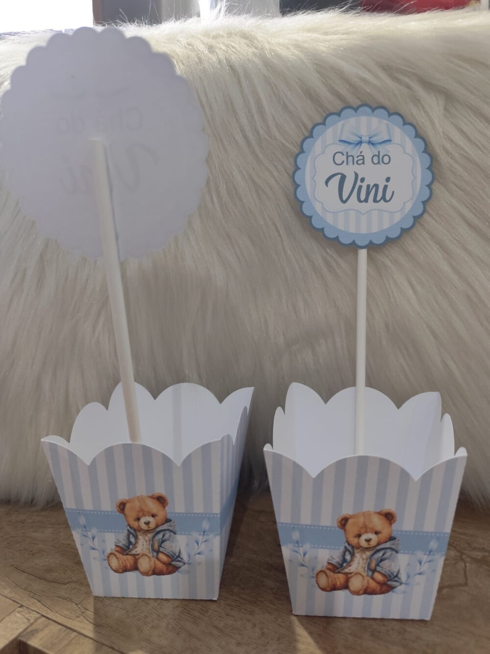 10 Centro de mesa cachepô personalizado Pegue e Monte