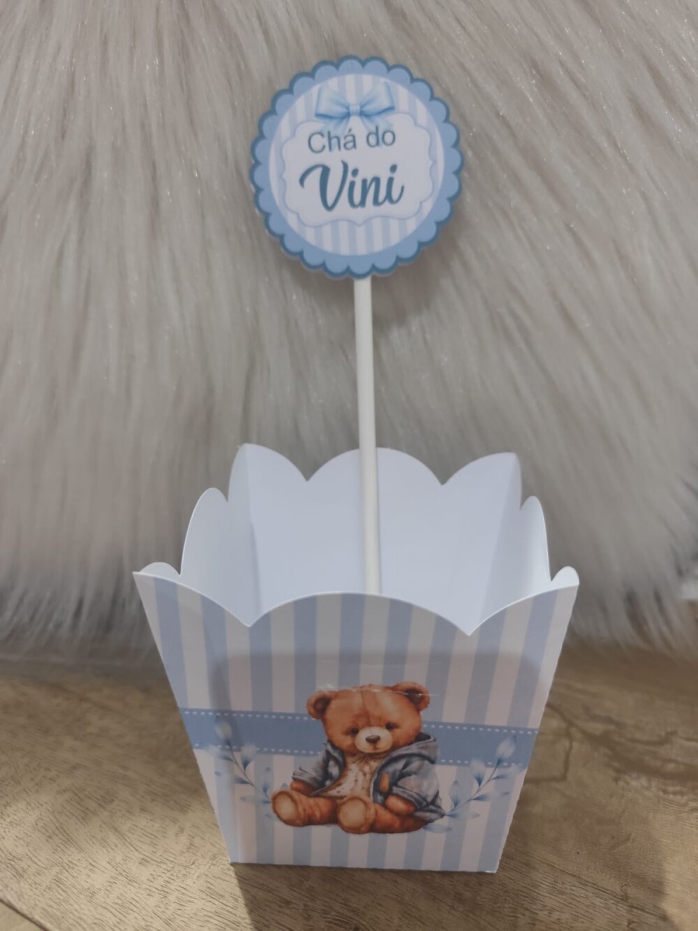 10 Centro de mesa cachepô personalizado Pegue e Monte