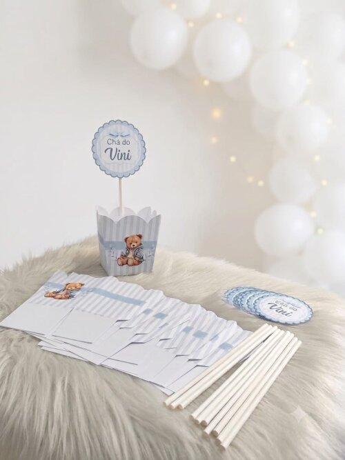 10 Centro de mesa cachepô personalizado Pegue e Monte