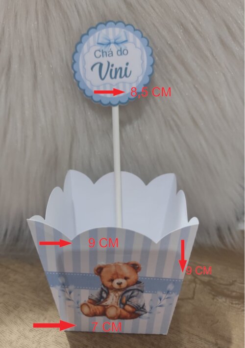 10 Centro de mesa cachepô personalizado Pegue e Monte