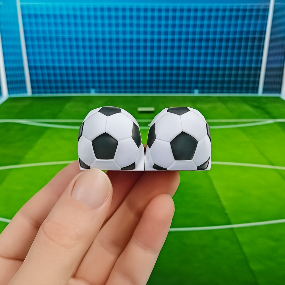 Forminhas p/ Doces no tema BOLA DE FUTEBOL - Forminhas p/ Docinho