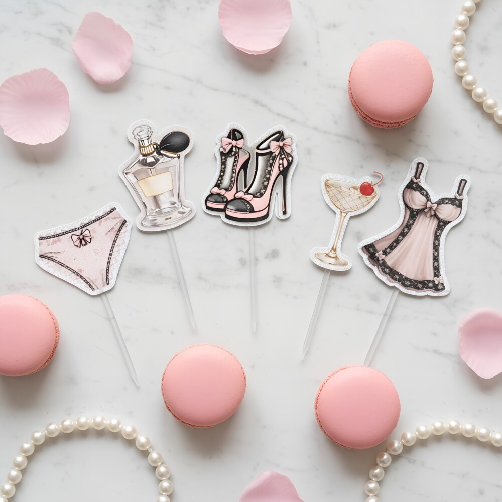 Kit Topper para Docinhos Chá de Lingerie – Toppers Lingerie ??