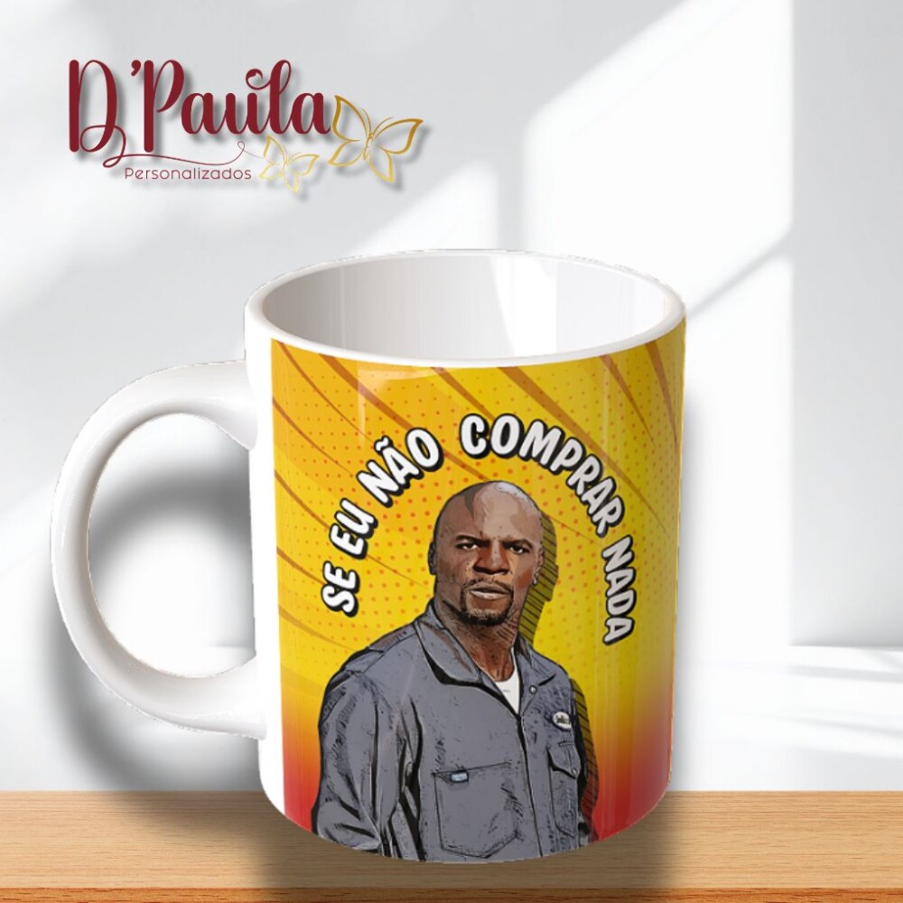 Caneca Divertida O Desconto É Maior 325ml | D'Paula