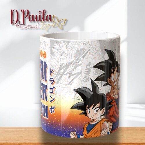 Caneca Pai Super Saiyajin 325ml | Presente para o Papai