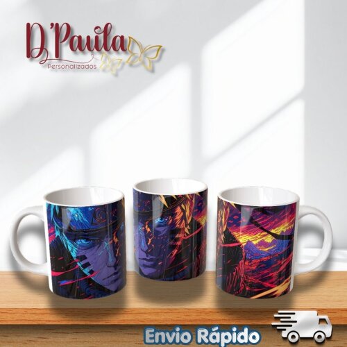 Caneca Anime Ninja Personalizada 325ml | Presente Geek