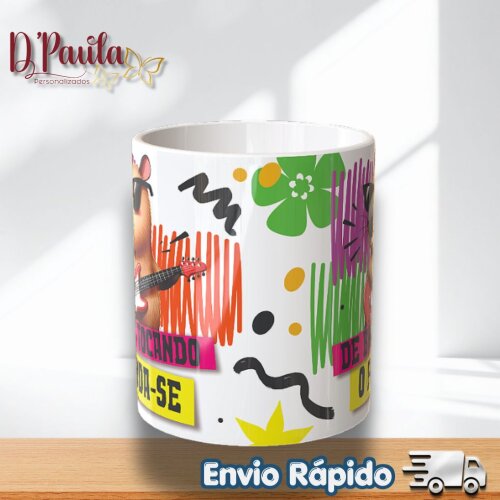 Caneca Capivara Divertida 325ml | Presente Criativo