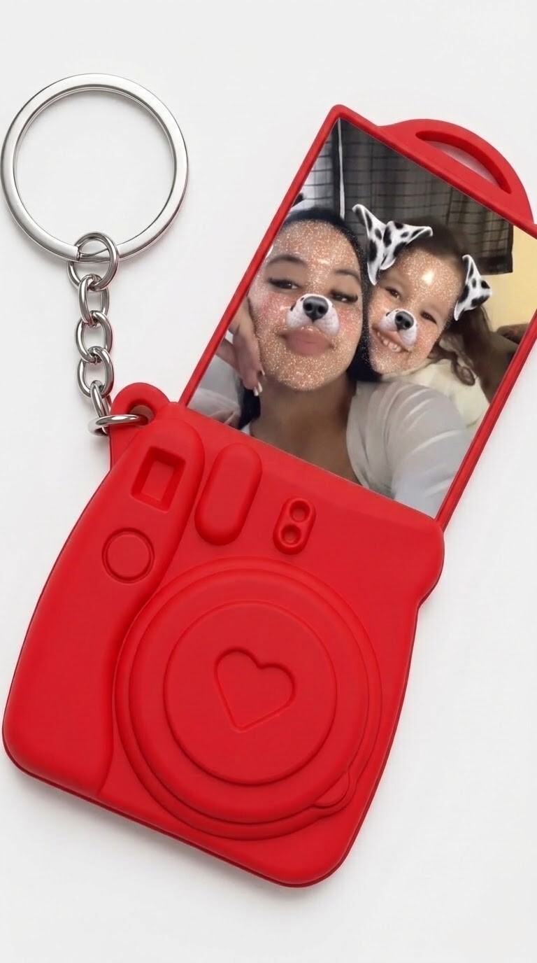 Chaveiro camera personalizado