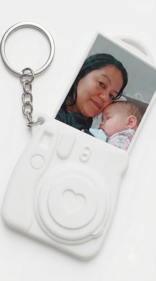 Chaveiro camera personalizado