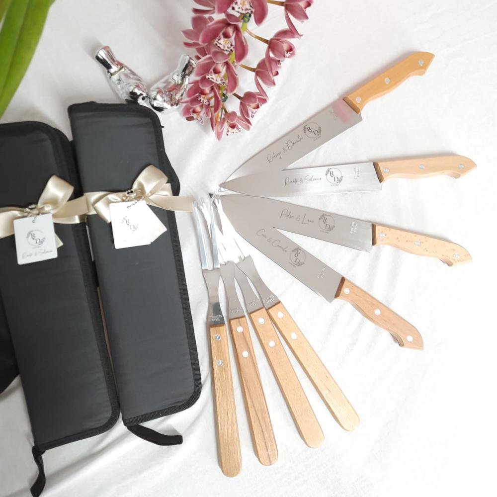 kit churrasco 2 peças  - Padrinhos Casamento