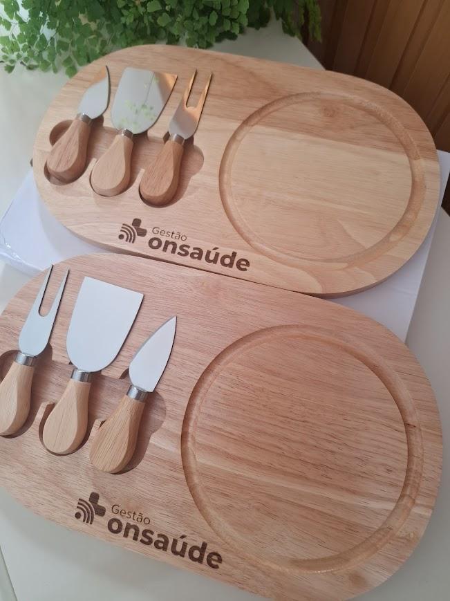 Kit Queijo - 03 Peças - 03222 - Personalizado