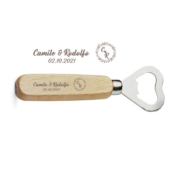 Abridor de Garrafa com Cabo de Madeira - 94134