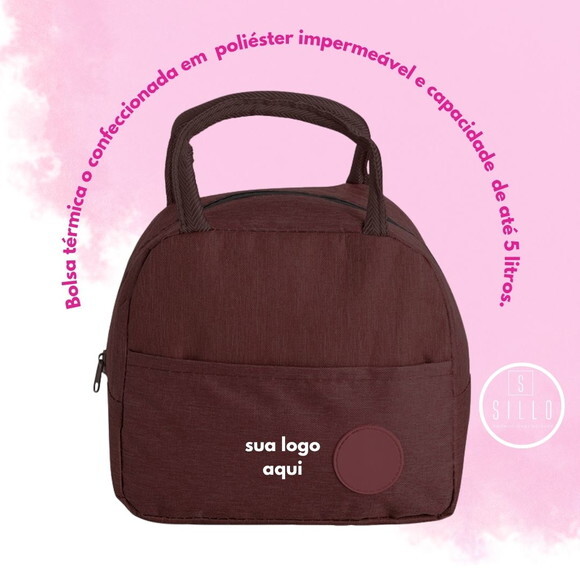 Bolsa Térmica 5 Litros - 18967 - Personalizada -dia das Mães