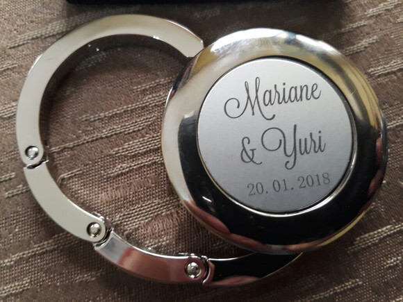 Brindes das mulheres - Porta bolsa de metal dobrável 8842