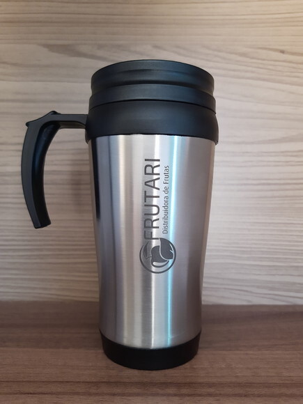 Caneca Inox de 400ml 3889 - Personalizada