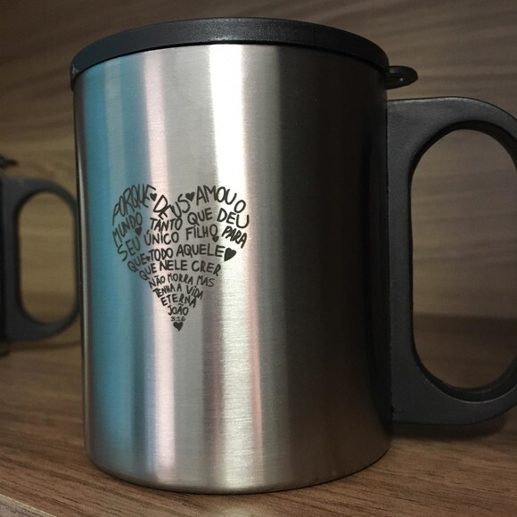 Caneca Inox Personalizada 7392