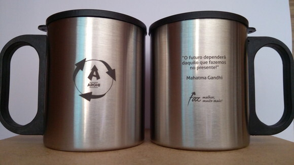 Caneca Inox Personalizada 7392