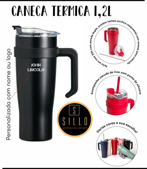 Caneca Térmica 1,2l 08056