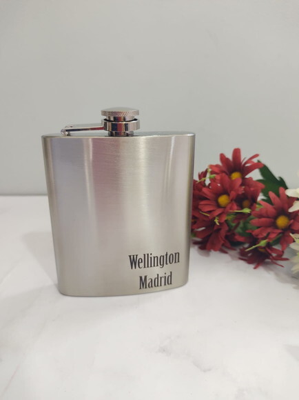 Cantil - Porta Whisky de Inox 7oz -so1782 - Personalizado