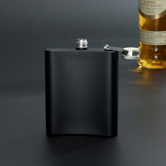 Cantil -porta Whisky de Inox 7oz 1-cod 06007 - Personalizado