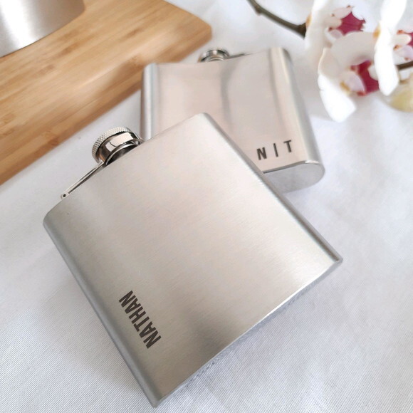 Cantil Inox 6 Oz - Presente Personalizado