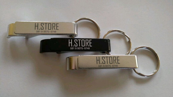 Chaveiro Abridor de Metal Personalizado 9824 -100 Unidades