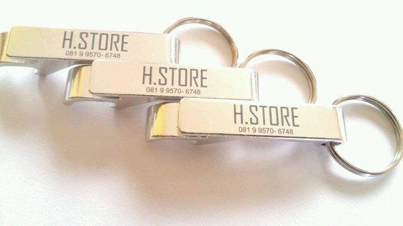 Chaveiro Abridor de Metal Personalizado 9824 -100 Unidades