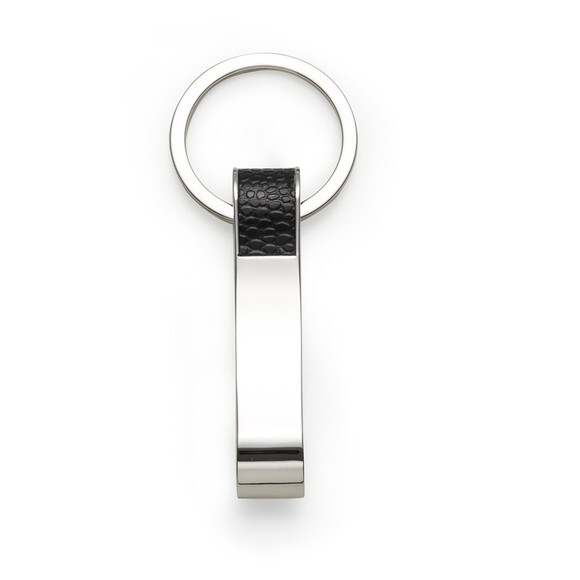 Chaveiro Metal Abridor com Couro 13252