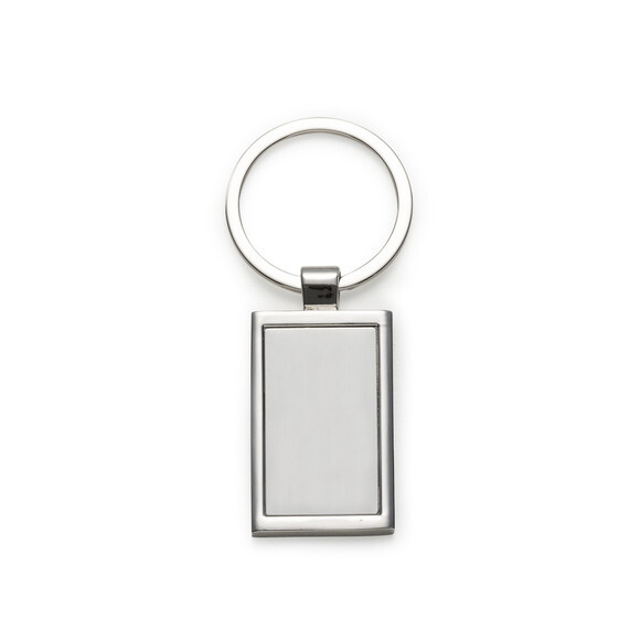 Chaveiro Metal Retangular 1955 - 10 Unidades