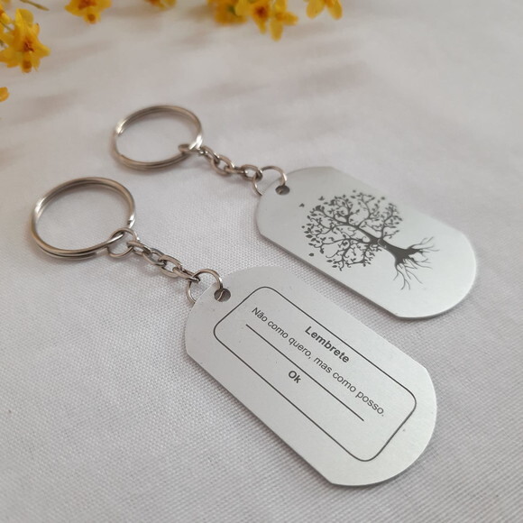 Chaveiro Tag - 201 - Personalizado