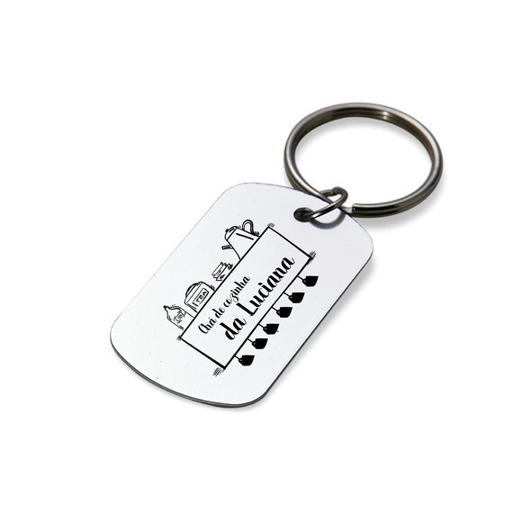 Chaveiro Tag - 201 - Personalizado