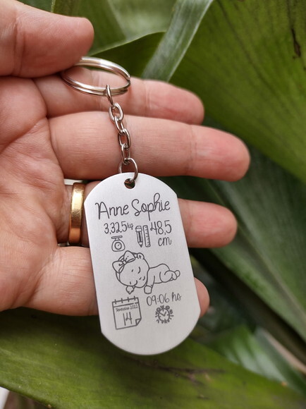 Chaveiro Tag - 201 - Personalizado