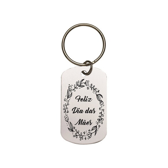 Chaveiro Tag Personalizado - 201 - 10 Unidades