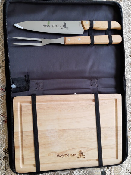 Dia dos Namorados -kit Churrasco 03 Peças com Tabua -143328